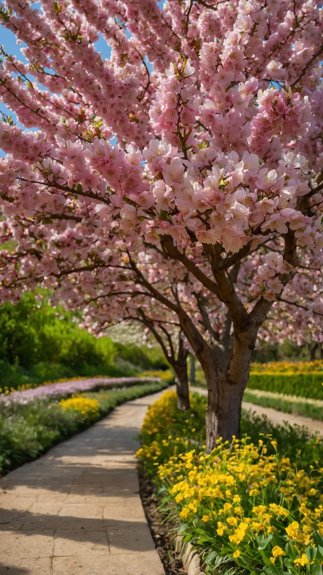 Pink Petals and White Blossoms: 16 Flowering Trees for Your Garden Bliss** ** 16 Petal Storm Grove