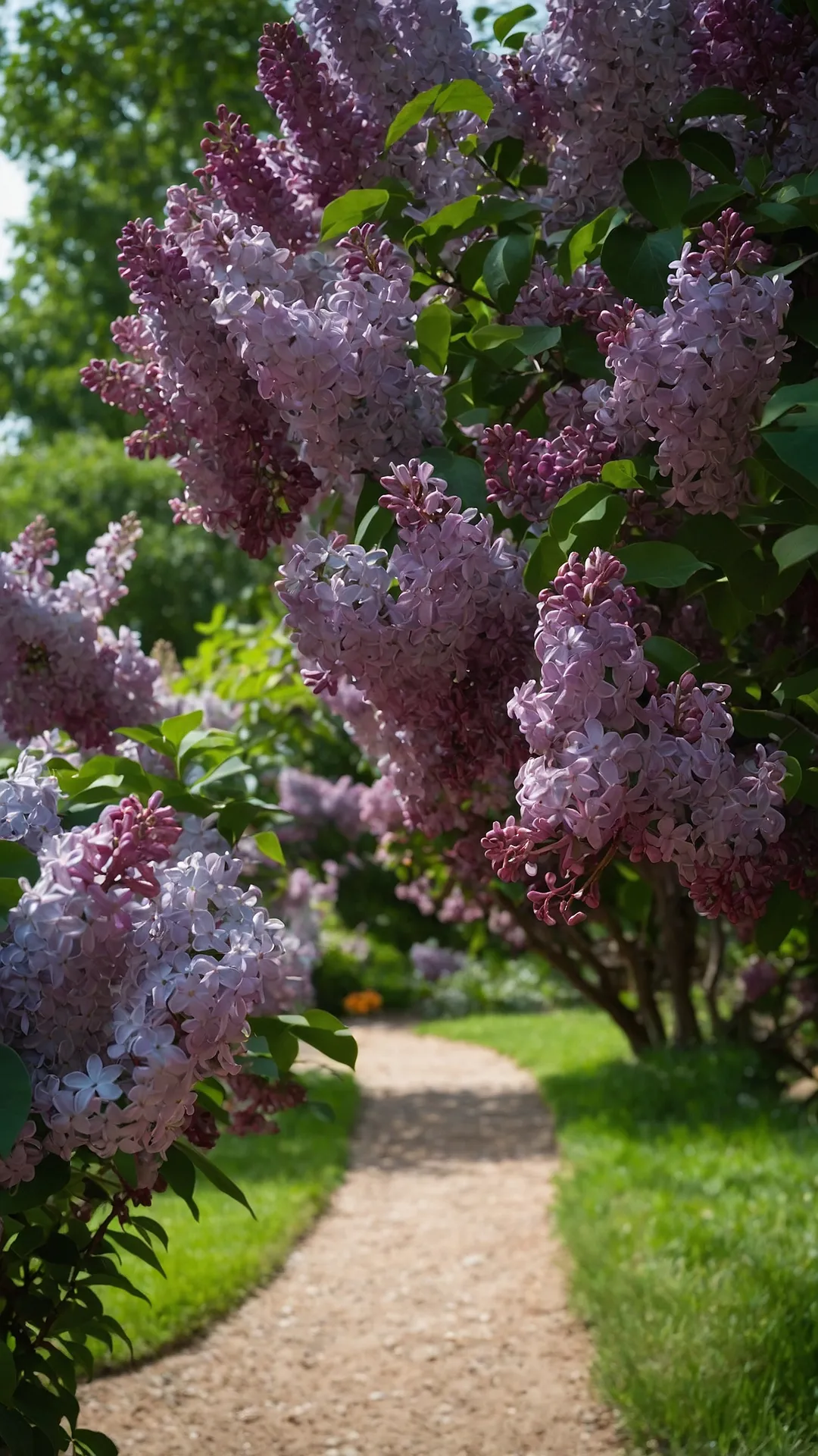 Get Inspired with 18 Lilac Garden Ideas for a Captivating Look 33 Purple Path Paradise