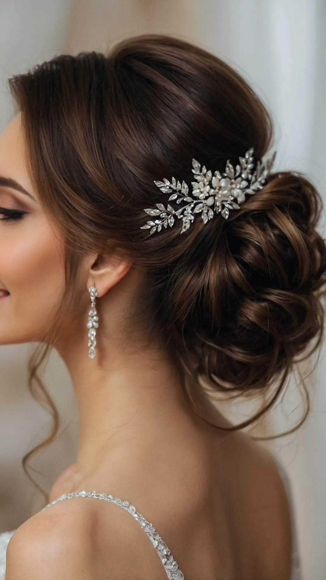 Glamorous Bridal Hair Ideas for Every Wedding Style 39 Peak Glam Strands Achieved