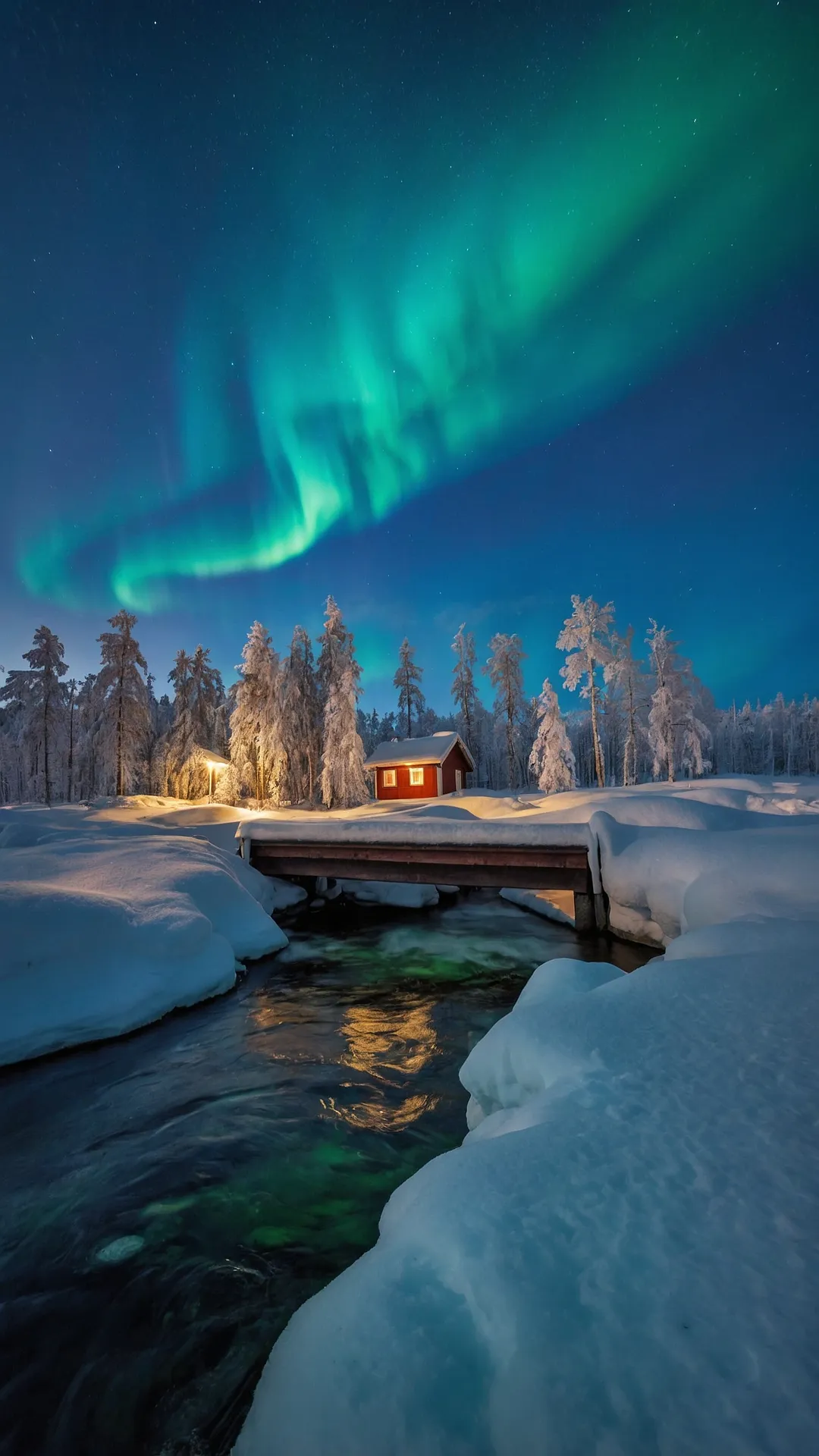 17 Wallpaper Inspirations from Finland That Will Make You Smile 36 Snowdrift Serenity