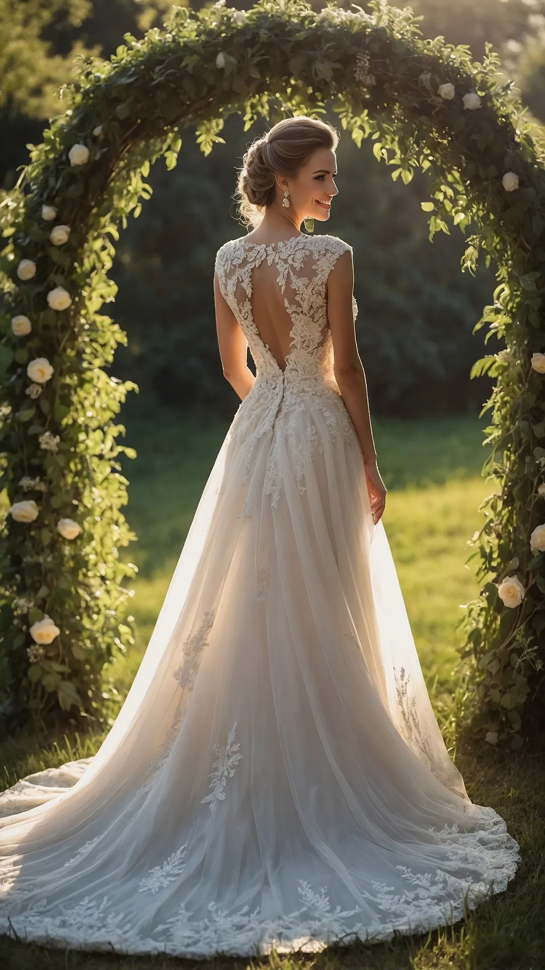 Whirl in Style: 20 Rococo Wedding Dresses to Inspire Your Big Day 46 Fairy Tale Aisle Entry