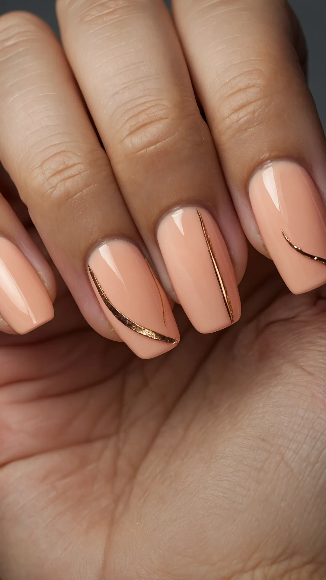 Peach Perfection: 19 Nail Art Ideas to Try Right Now 46 Fuzzy Finish Manis