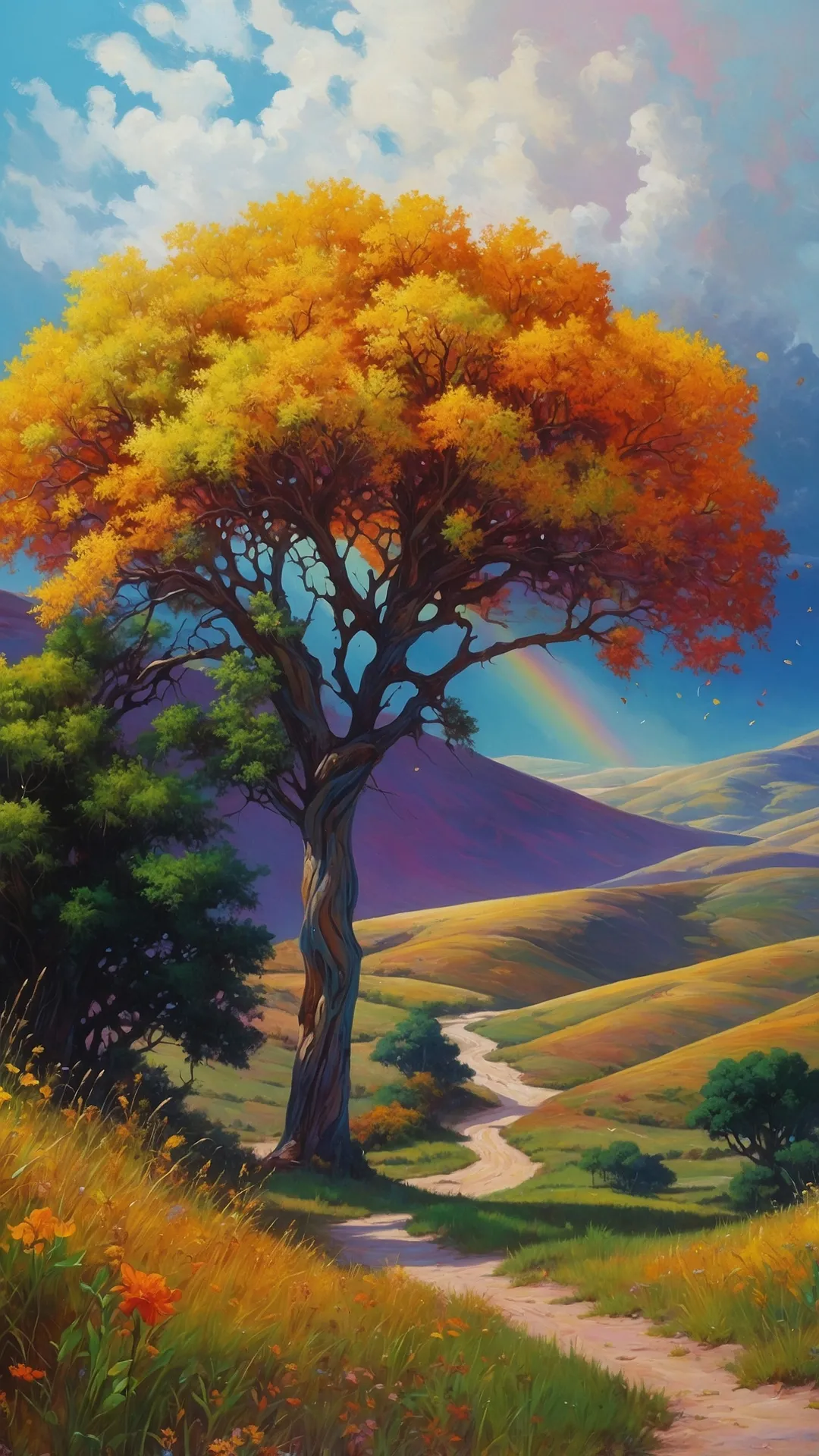 Unleashing Creativity: 22 Oil Painting Background Ideas for Everyone 36 Happy Little Portal