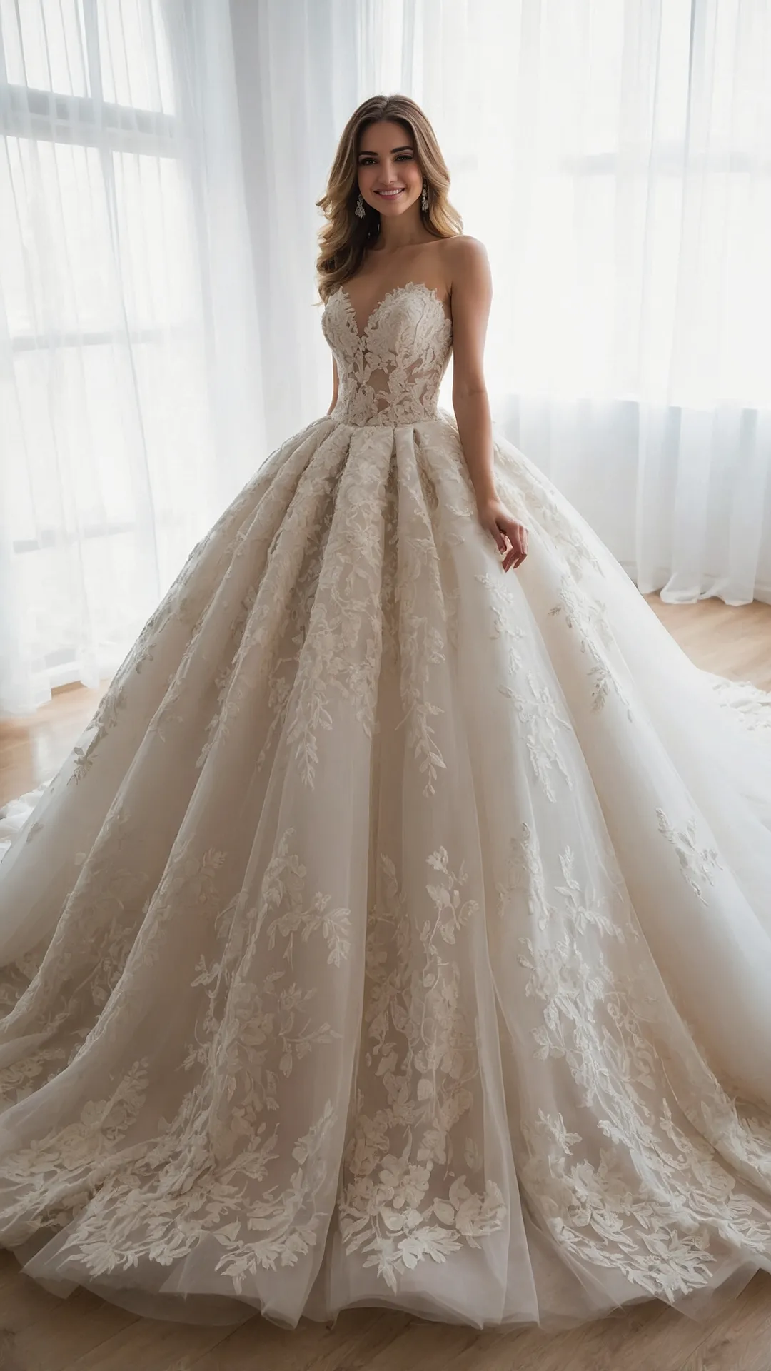 Indian Inspirations: 17 Beautifully Romantic Wedding Dresses 34 Ready To Waltz