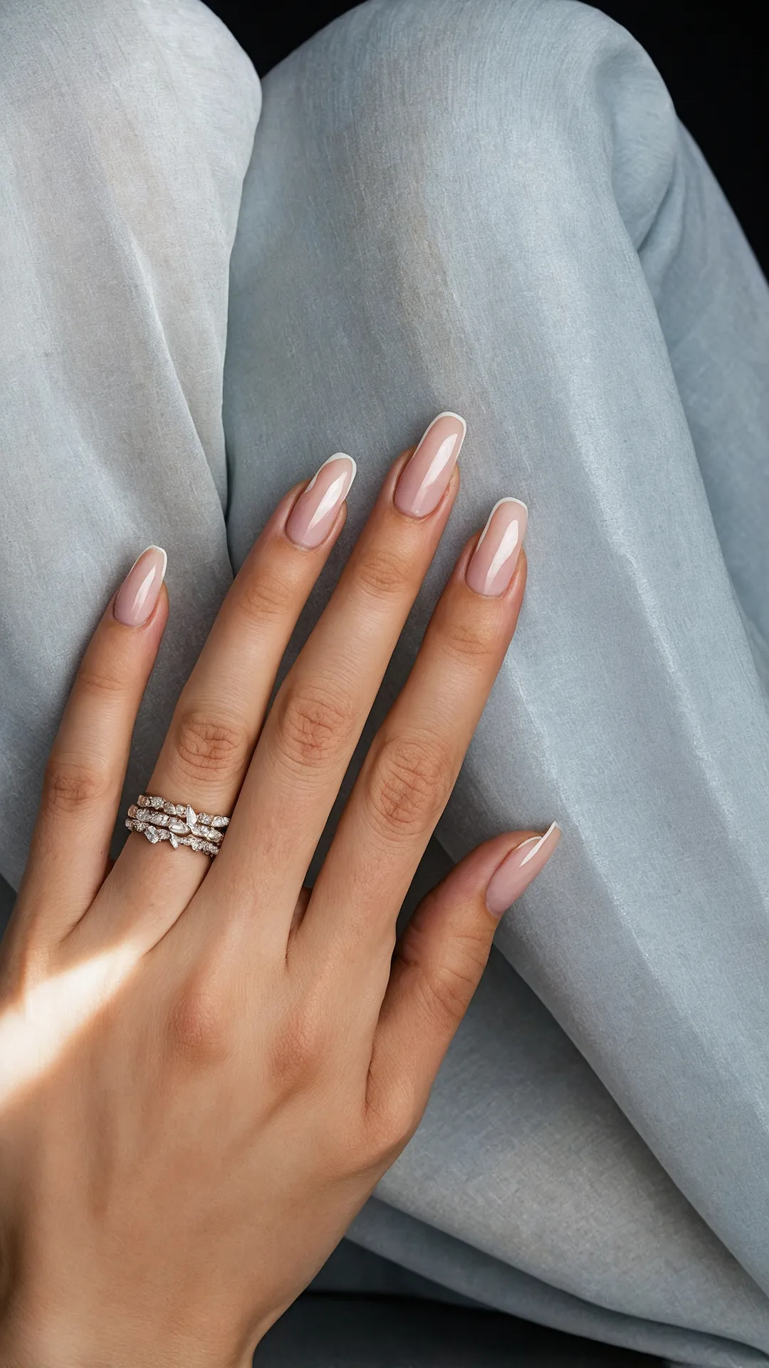 Discover the Allure of Simple Elegant Nail Ideas for 2025** ** 46 Glitter, No Fuss