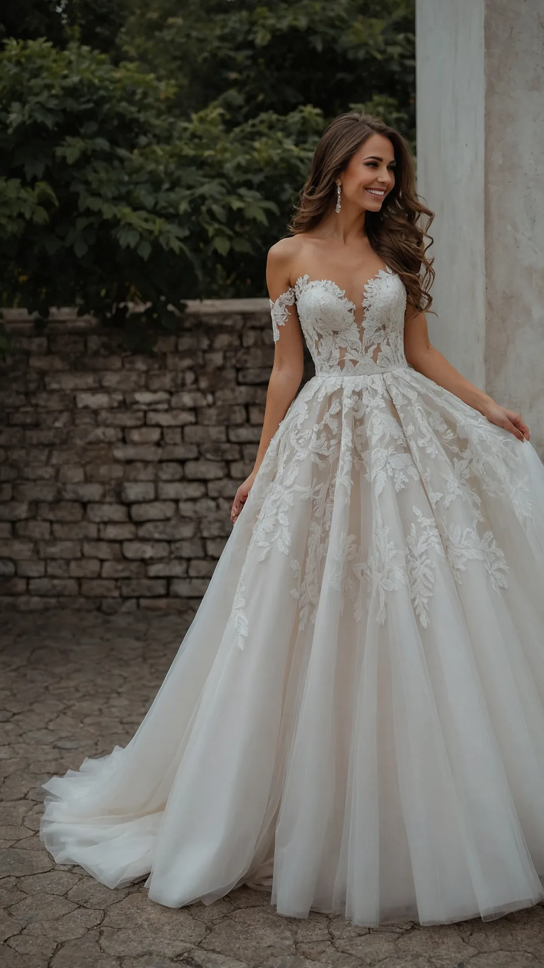 Enchanting Elegance: 20 Bridal Dress Trends for Your Winter Wedding 36 Iconic Entrance Dress