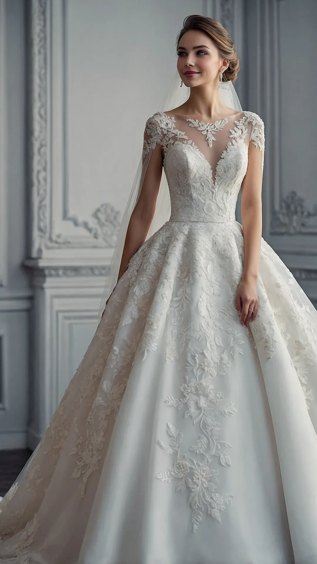 Timeless Charm: 22 Vintage Wedding Gown Ideas to Make You Say “I Do” 33 Fairytale Fitted