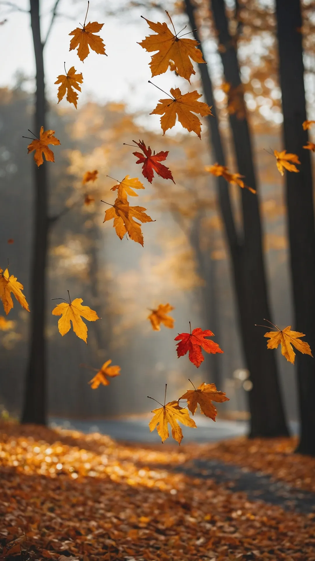Fall in Love with Your Screen: 20 iPhone Wallpaper Ideas That Scream Autumn! 37 Season's Screen Scene