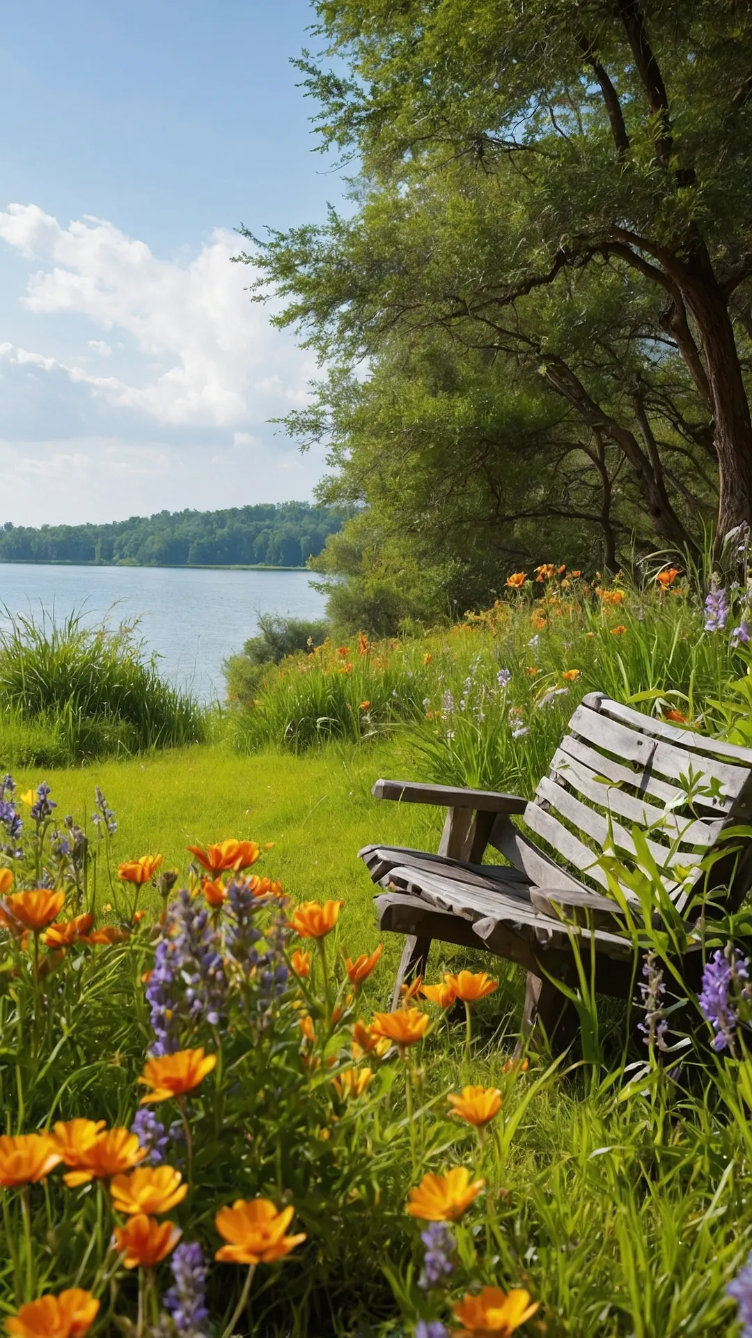 Nature Bliss: 20 Wallpapers that Bring Peace to Your Screens 47 Wild Chill Retreat