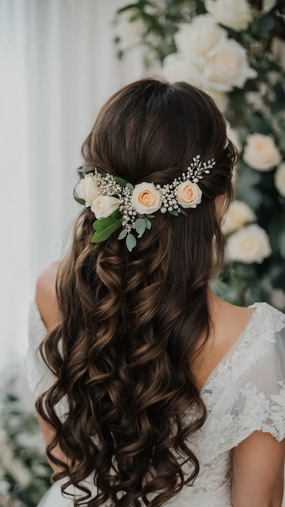 **Tresses in the Spotlight: Top 15 Loose Curls Wedding Hair Ideas for Every Bride** 33 Wedding Day Radiance