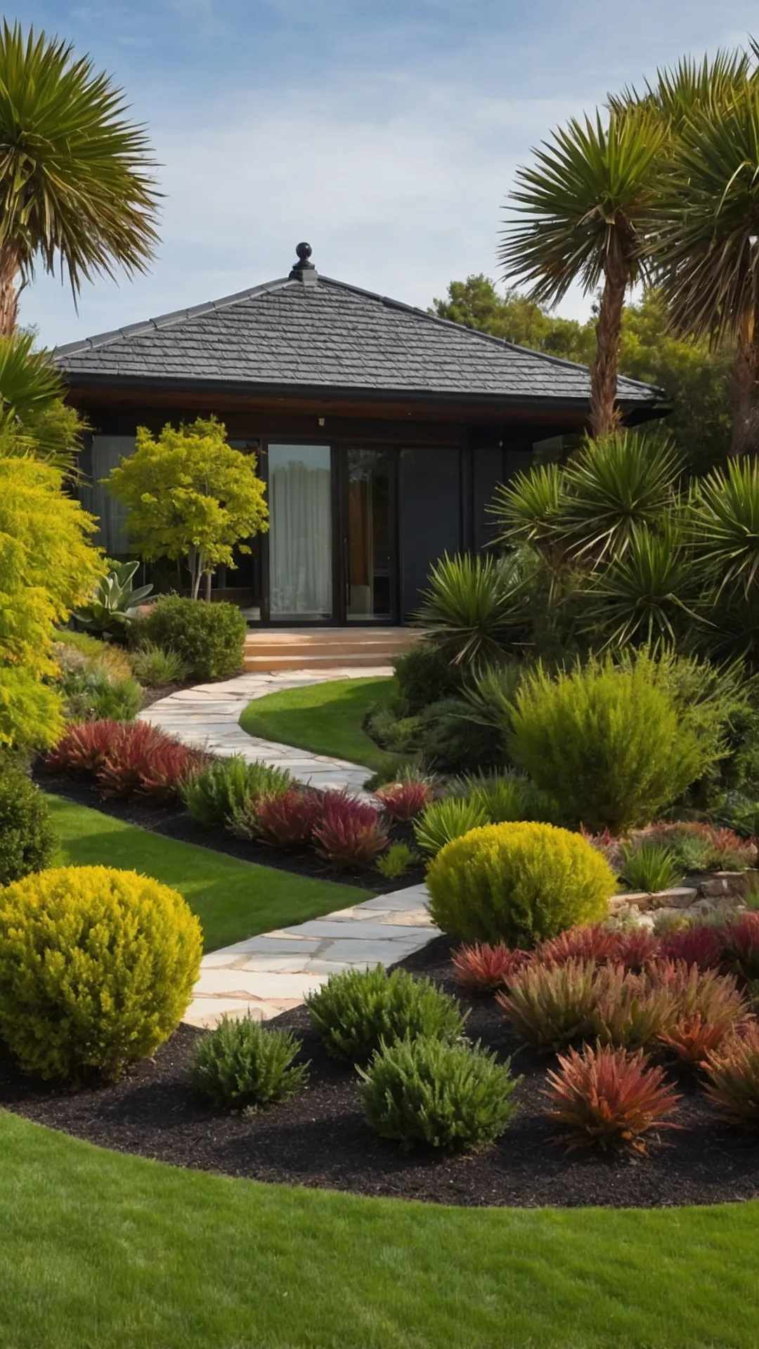 The Art of Minimalism: 17 Front Yard Landscaping Ideas that Wow** ** 47 Styled Serenity