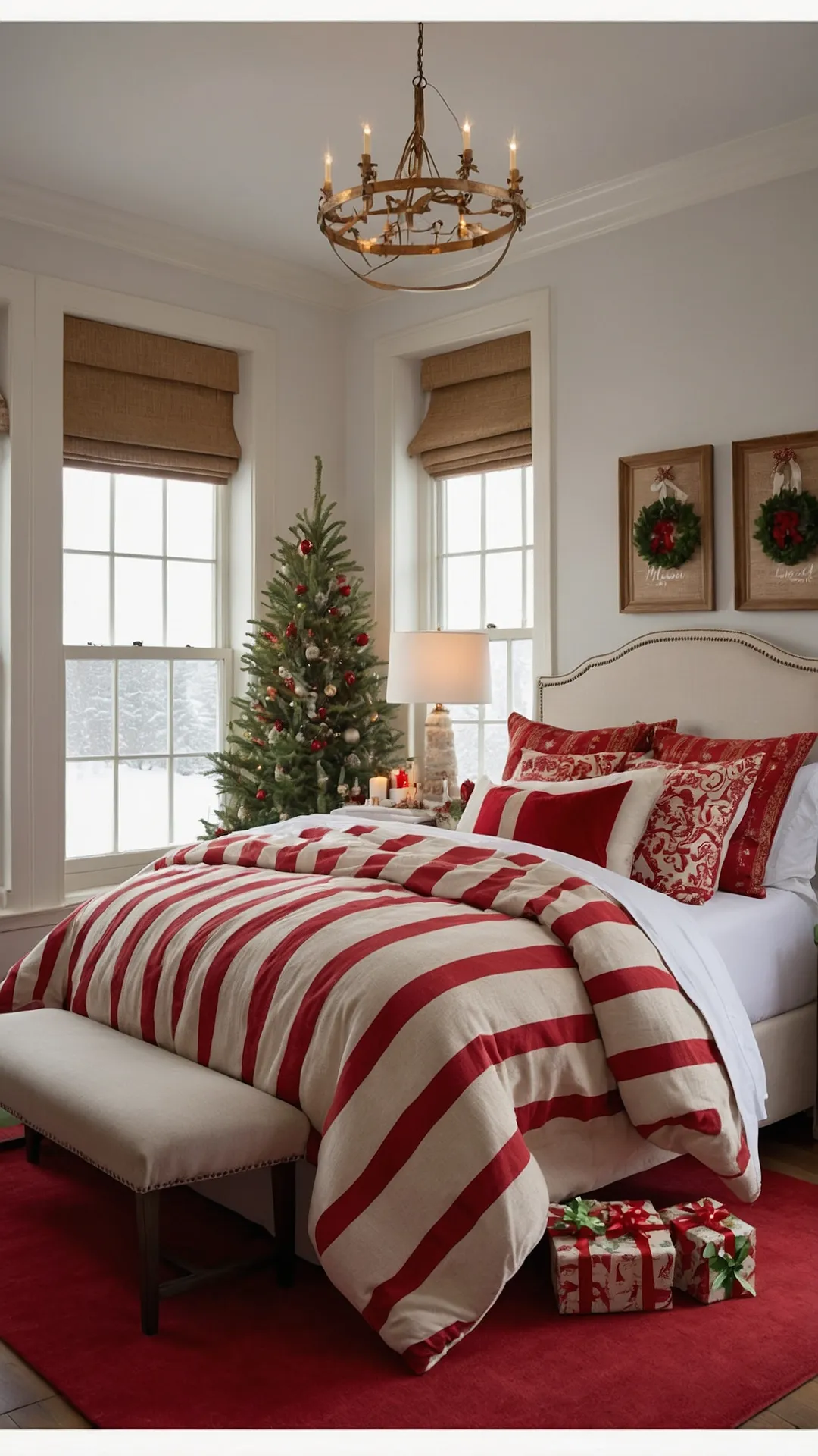 Holly Jolly Bedroom Upgrade