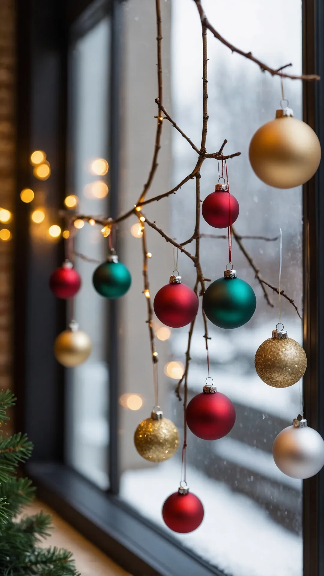 Easy Crafts: 18 Christmas Window Decoration Ideas to Jingle Your Holiday Spirit!** ** 40 Sleigh-Worthy Sills