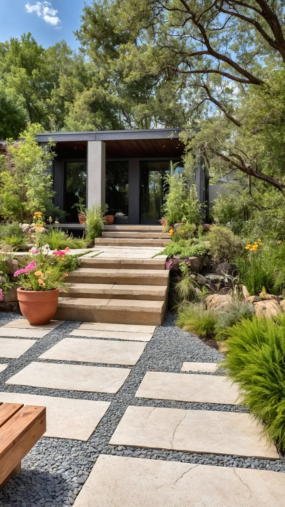 Backyard Bliss: 20 Unique Landscaping Designs for Every Home ** 44 Chill Zone Activated