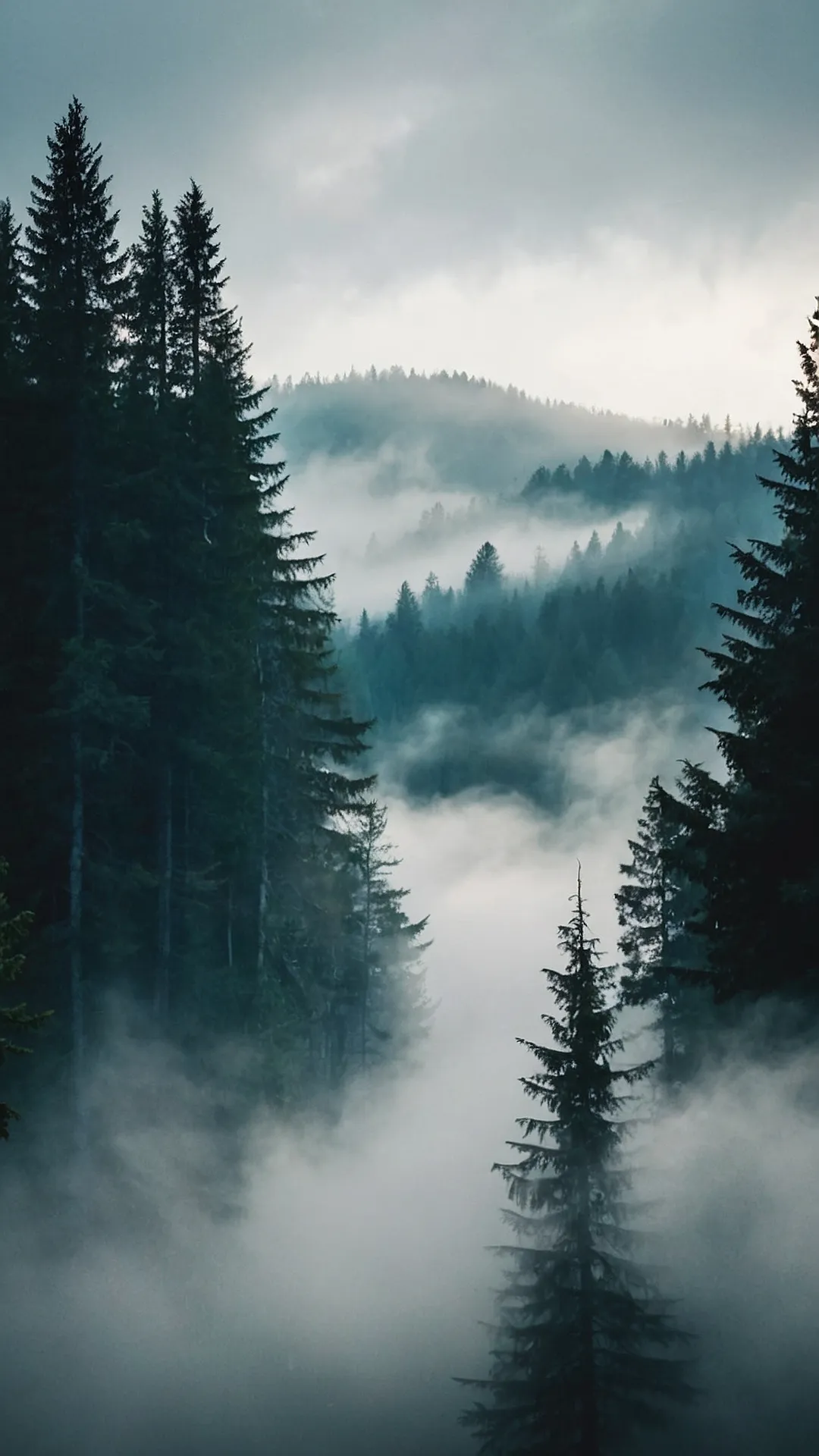 15 Practically Magical Misty Forest Wallpapers for Your Home 35 Highland Reverie: