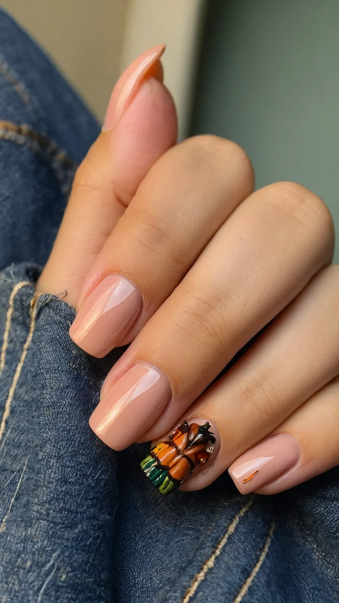 Let’s Fall for Scarecrow Nails: 13 Easy Art Ideas 35 Field of Dreams Nails: