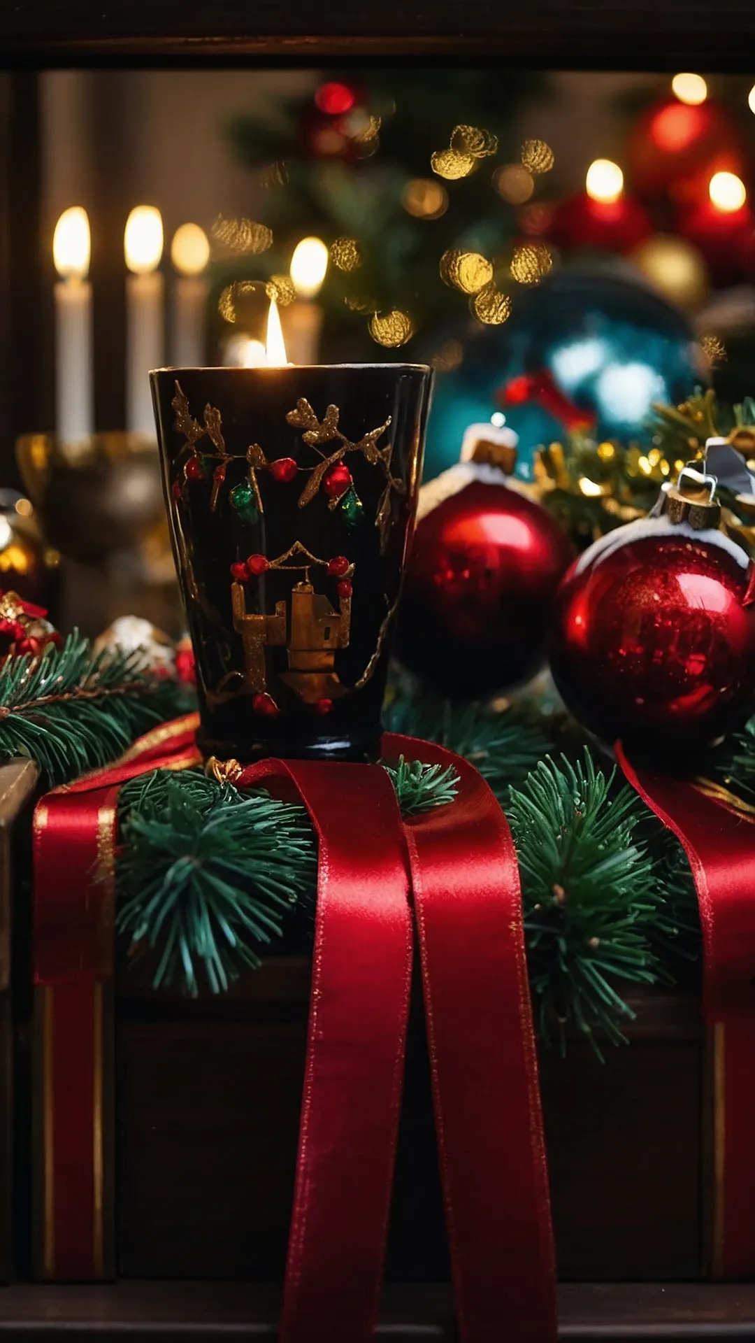 Golden Holiday Sparkle