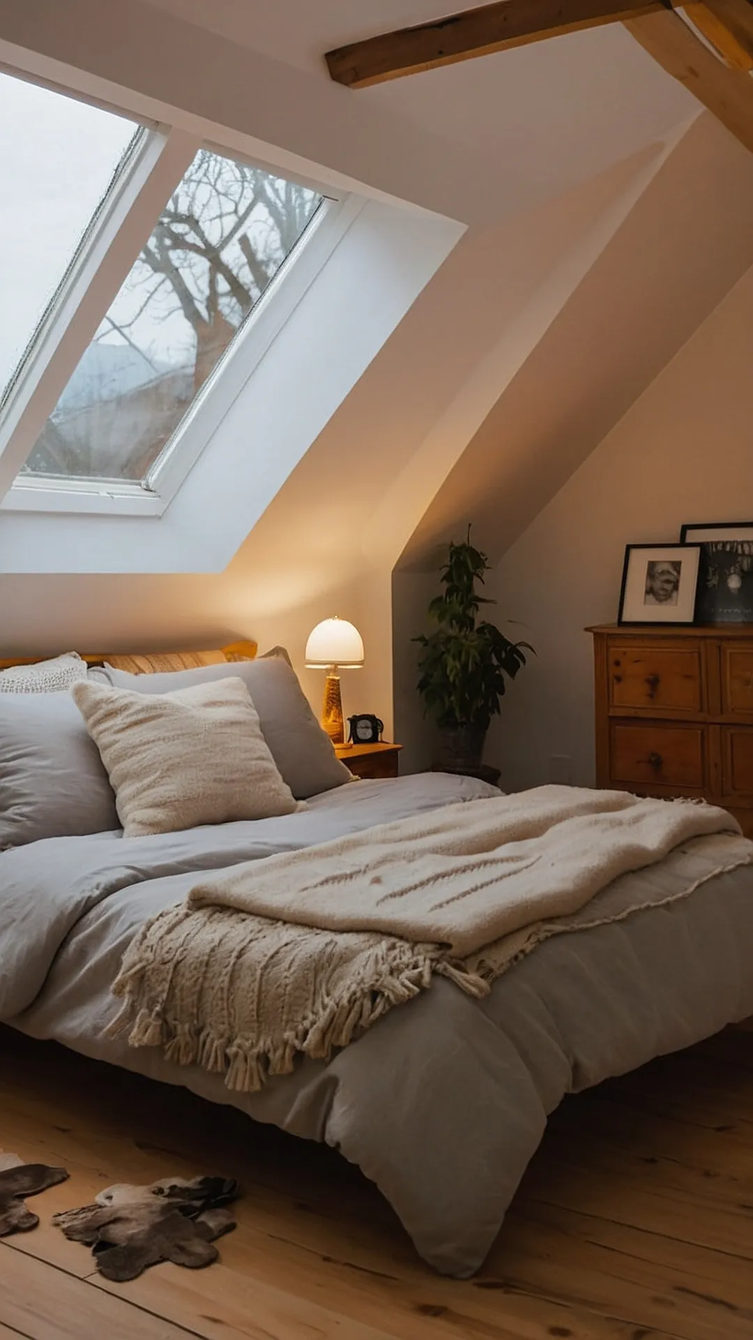 Stylish Solutions: 16 Inspiring Attic Room Ideas with Slanted Walls