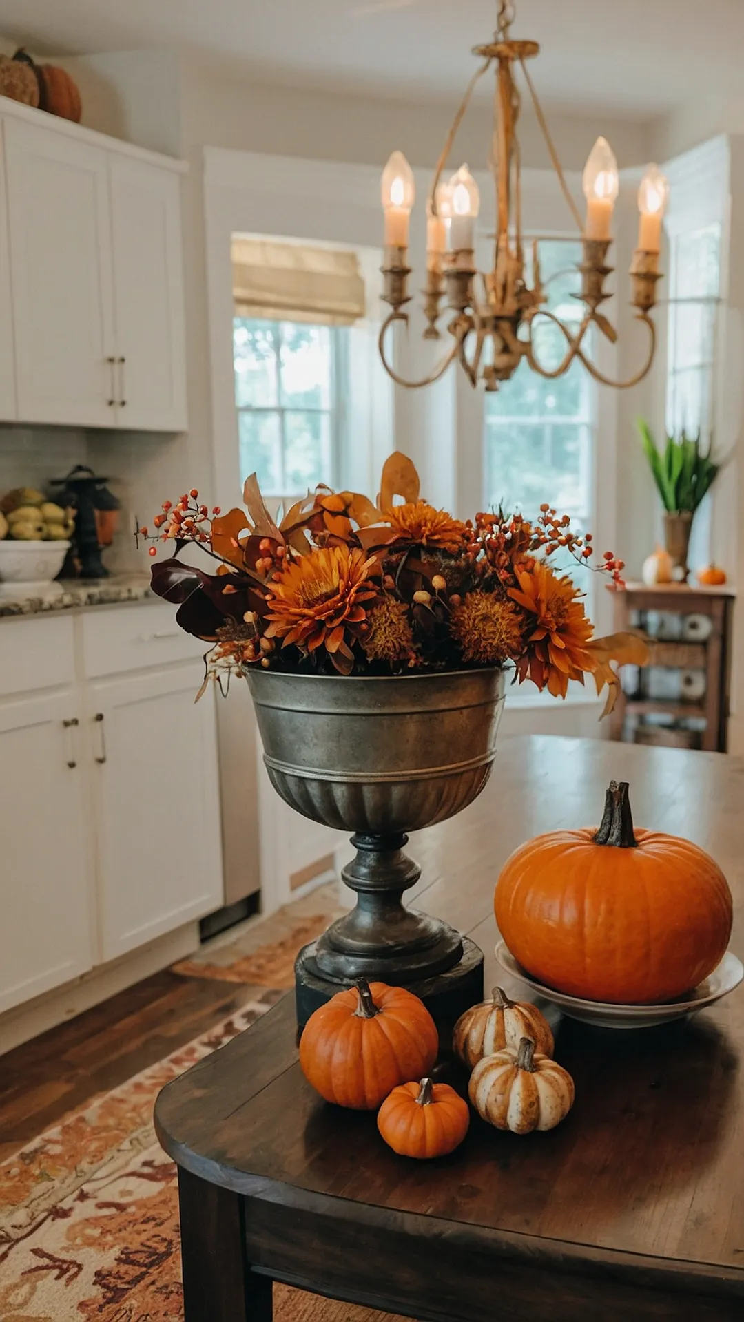 Autumn's Harvest Table