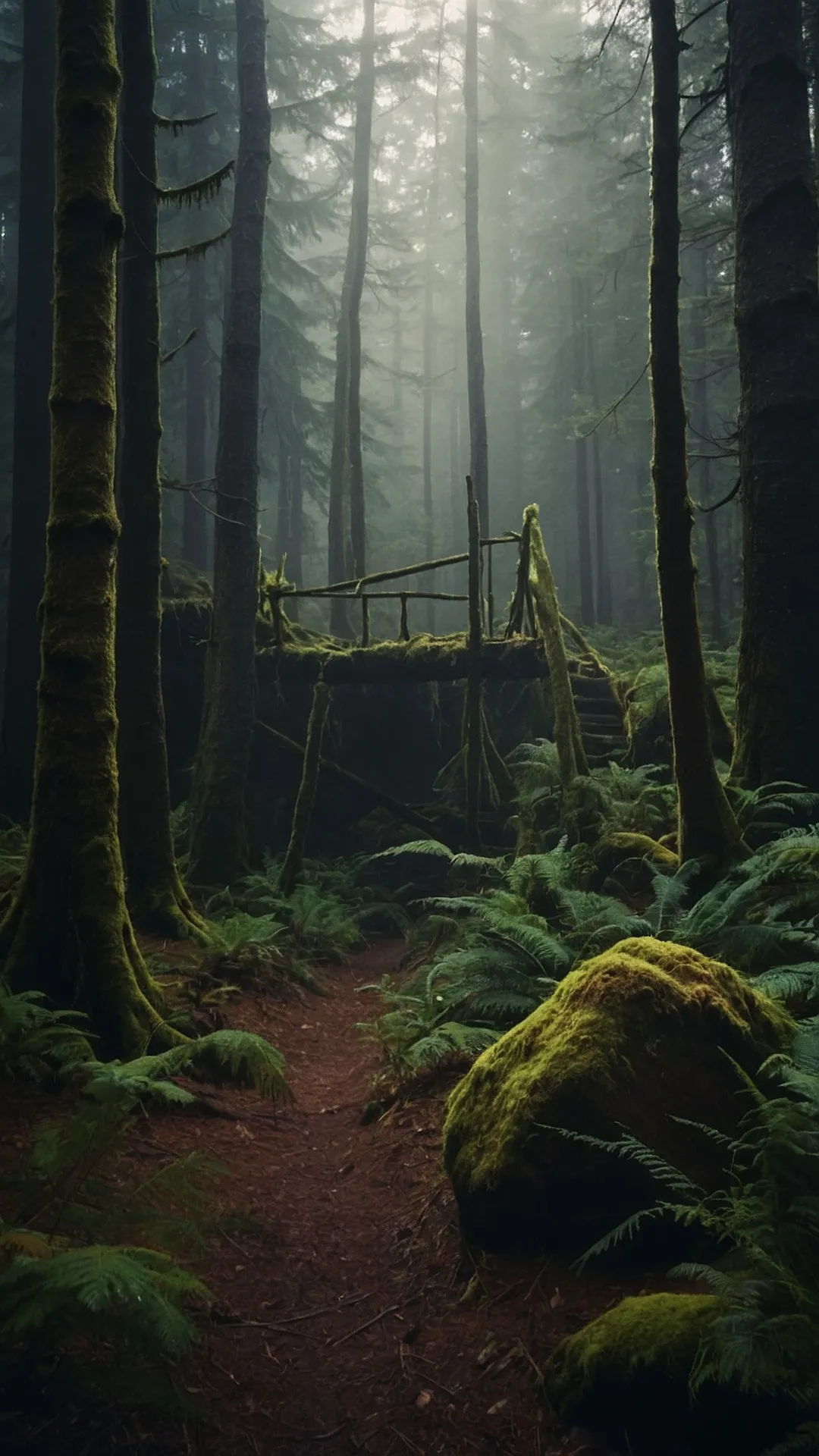 Enchanted Realms: 15 Mystical Forest Wallpaper Ideas 41 Misty Dreams