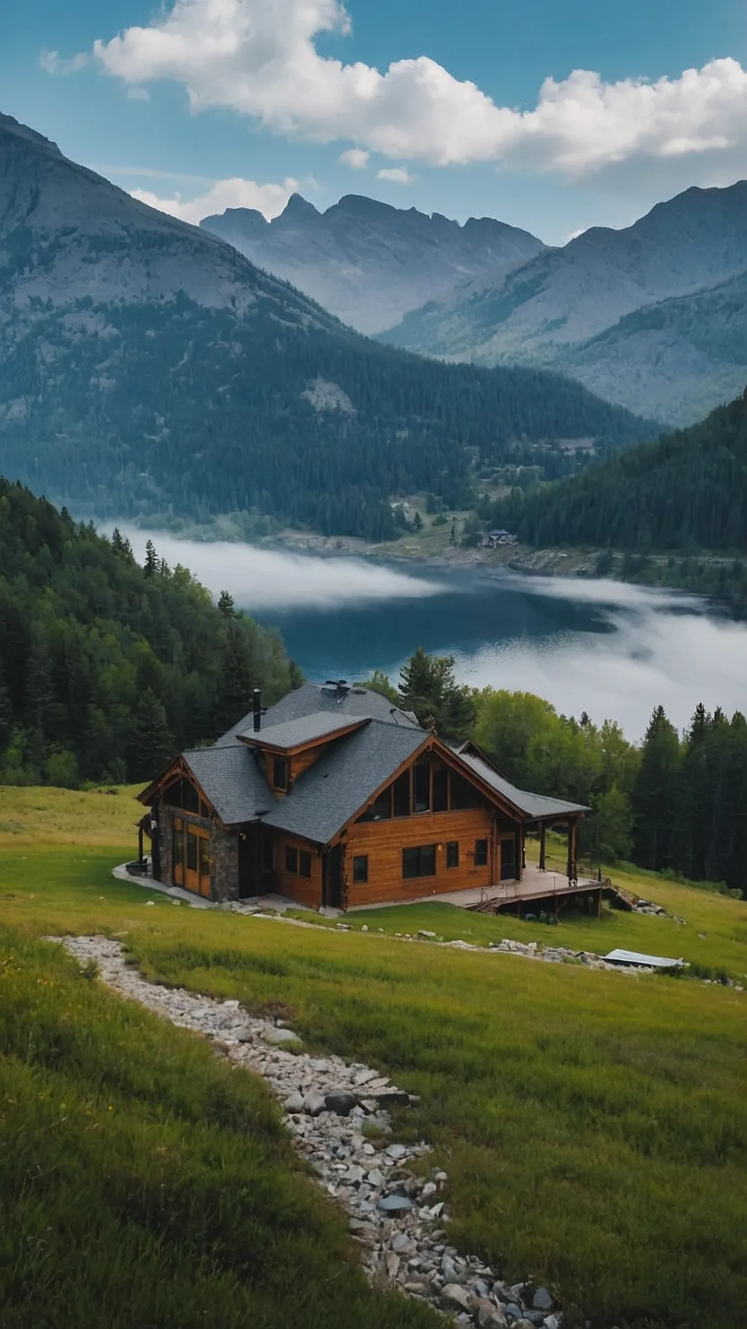 Timeless Architecture in the Mountains