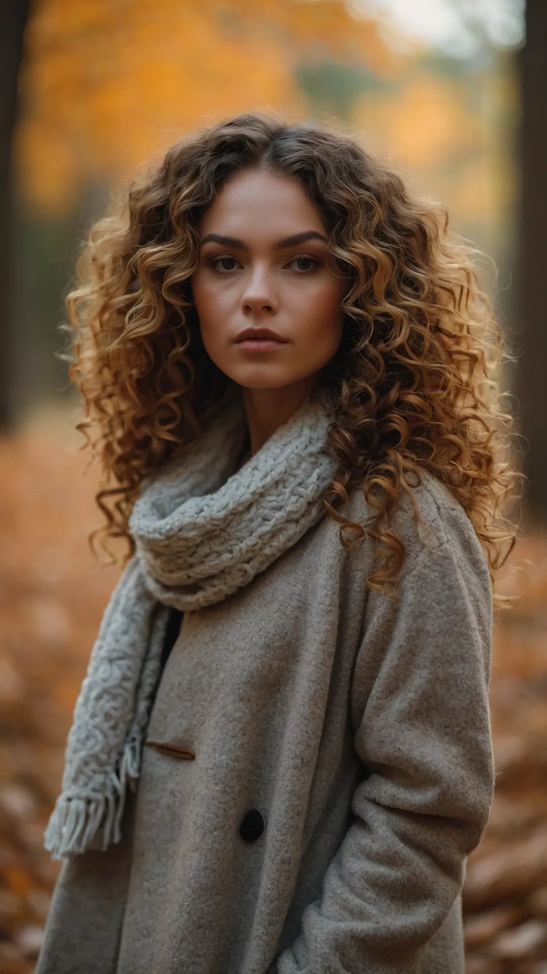 Autumn Curls: Chic & Bold