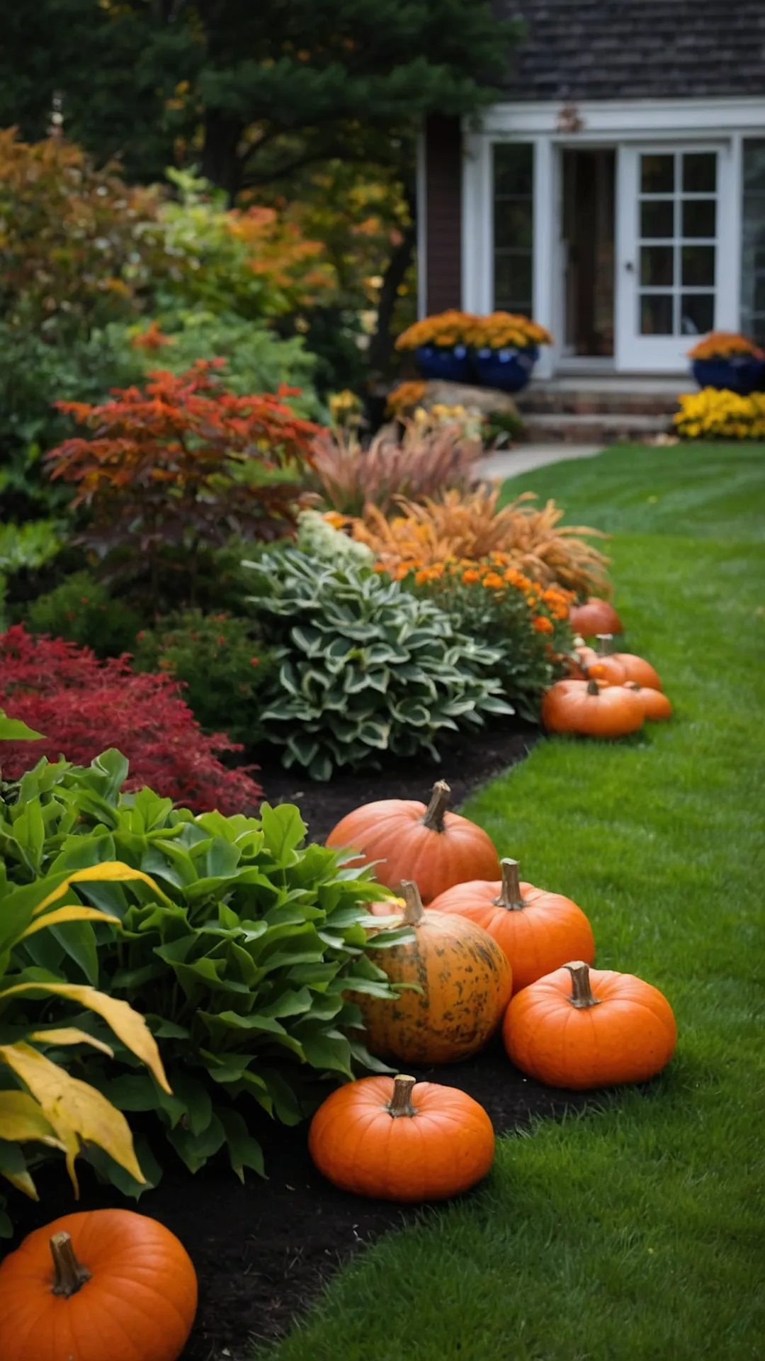 Fall Garden Dreamscape: