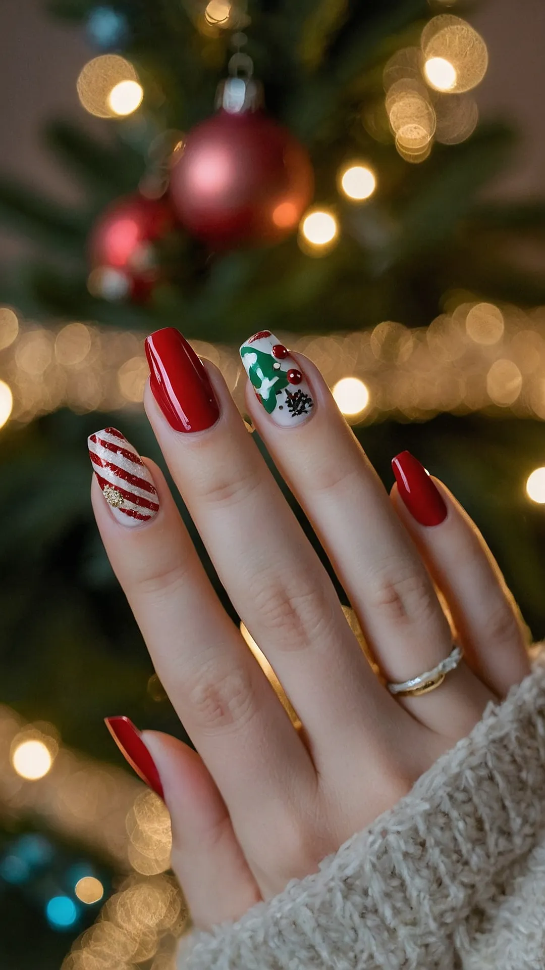 Festive Nail Art