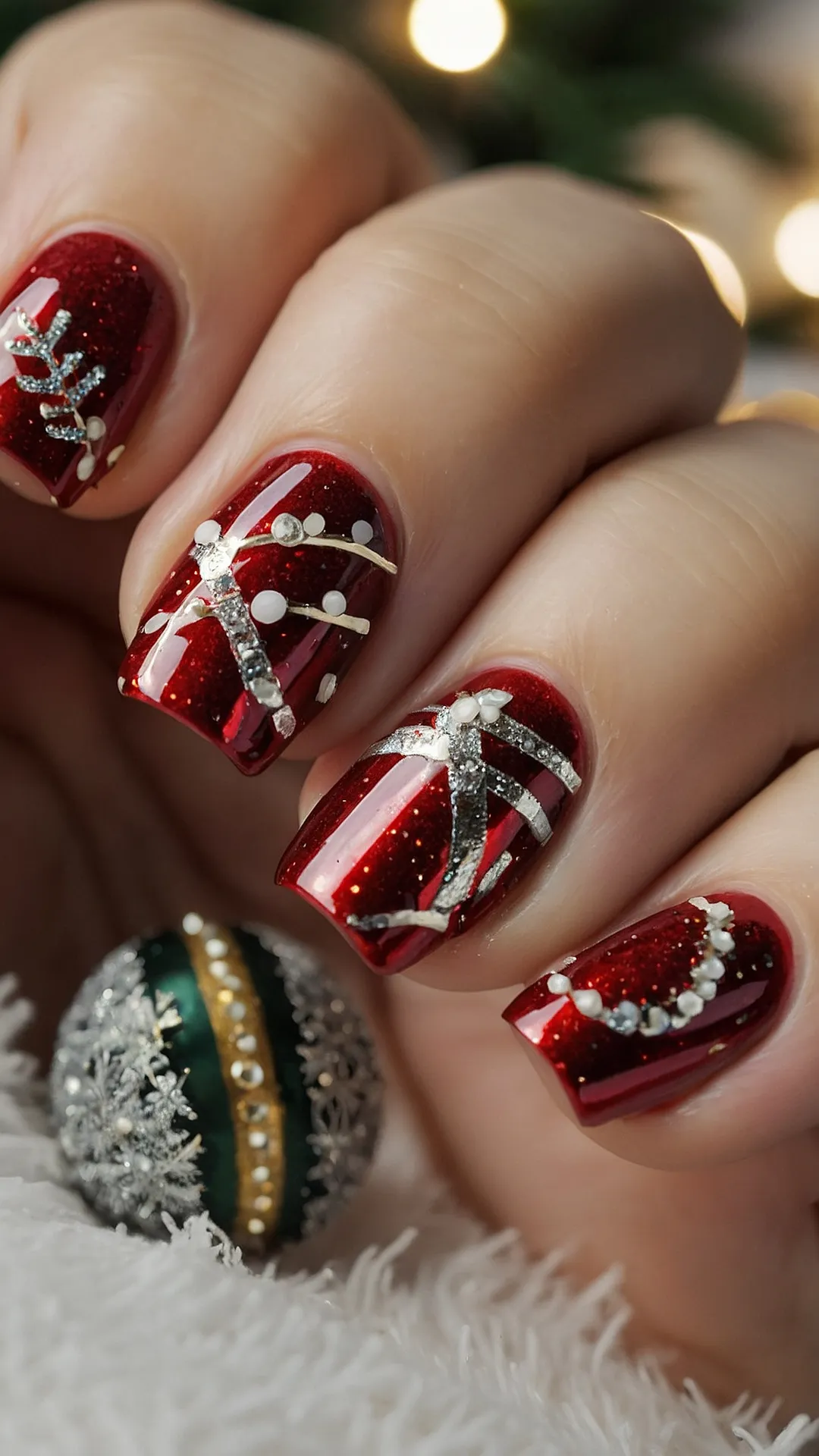 Jingle Bell Nails