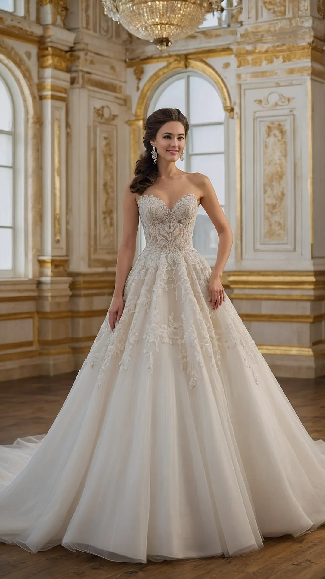 15 Dreamy White Ball Gown Wedding Dresses for Elegant Celebrations 46 Ballgown Bliss