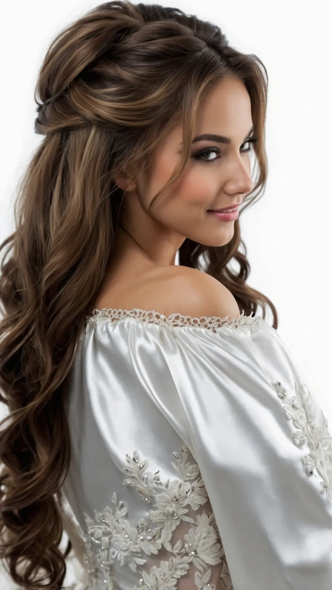 Creative Half Up Half Down Hairstyle Ideas to Wow Your Guests 38 Bridal Up, Party Down