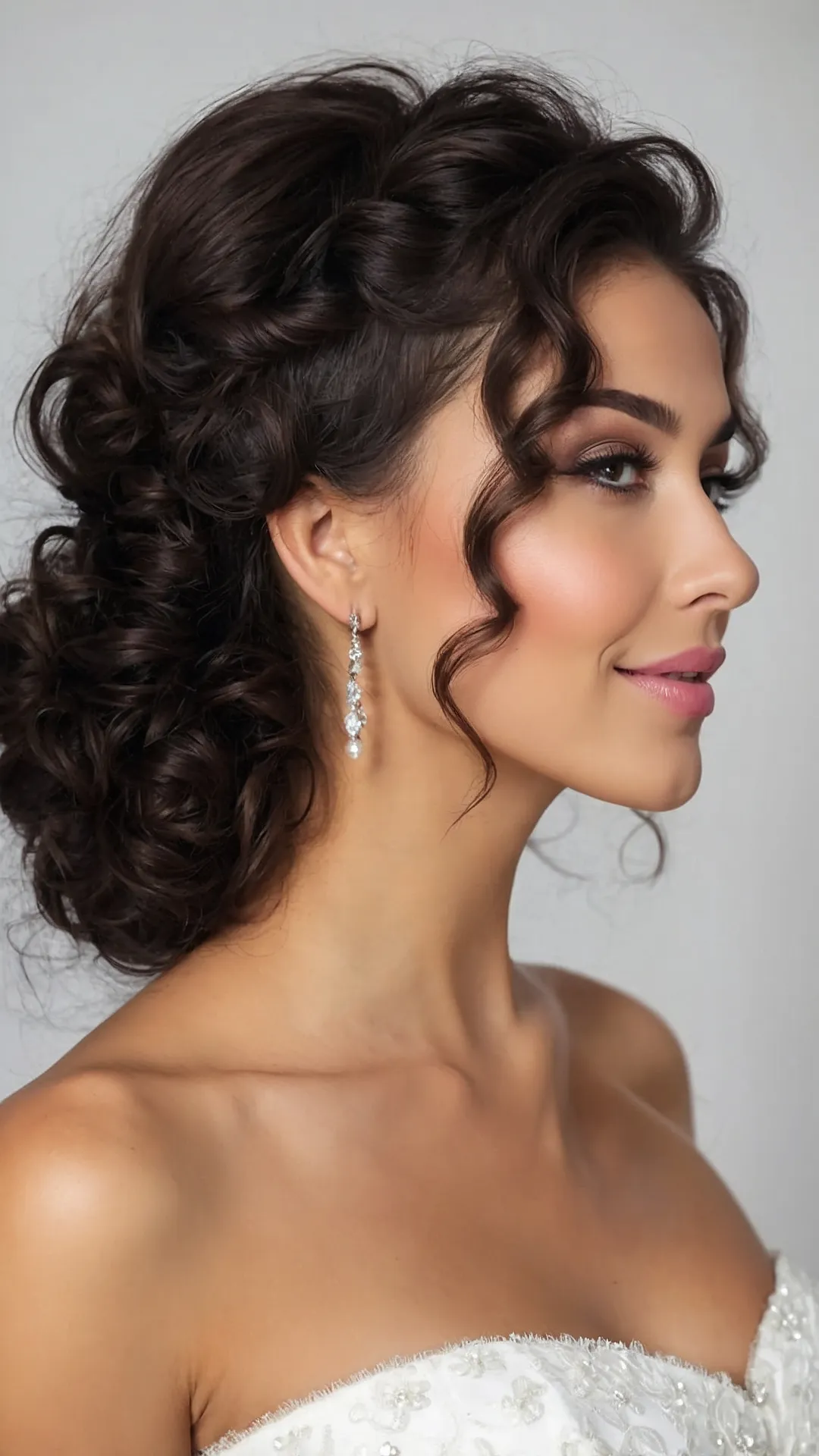 Curly Queen: 15 Wedding Hairstyles for Every Curl Type 43 Curl Power Wedding Day