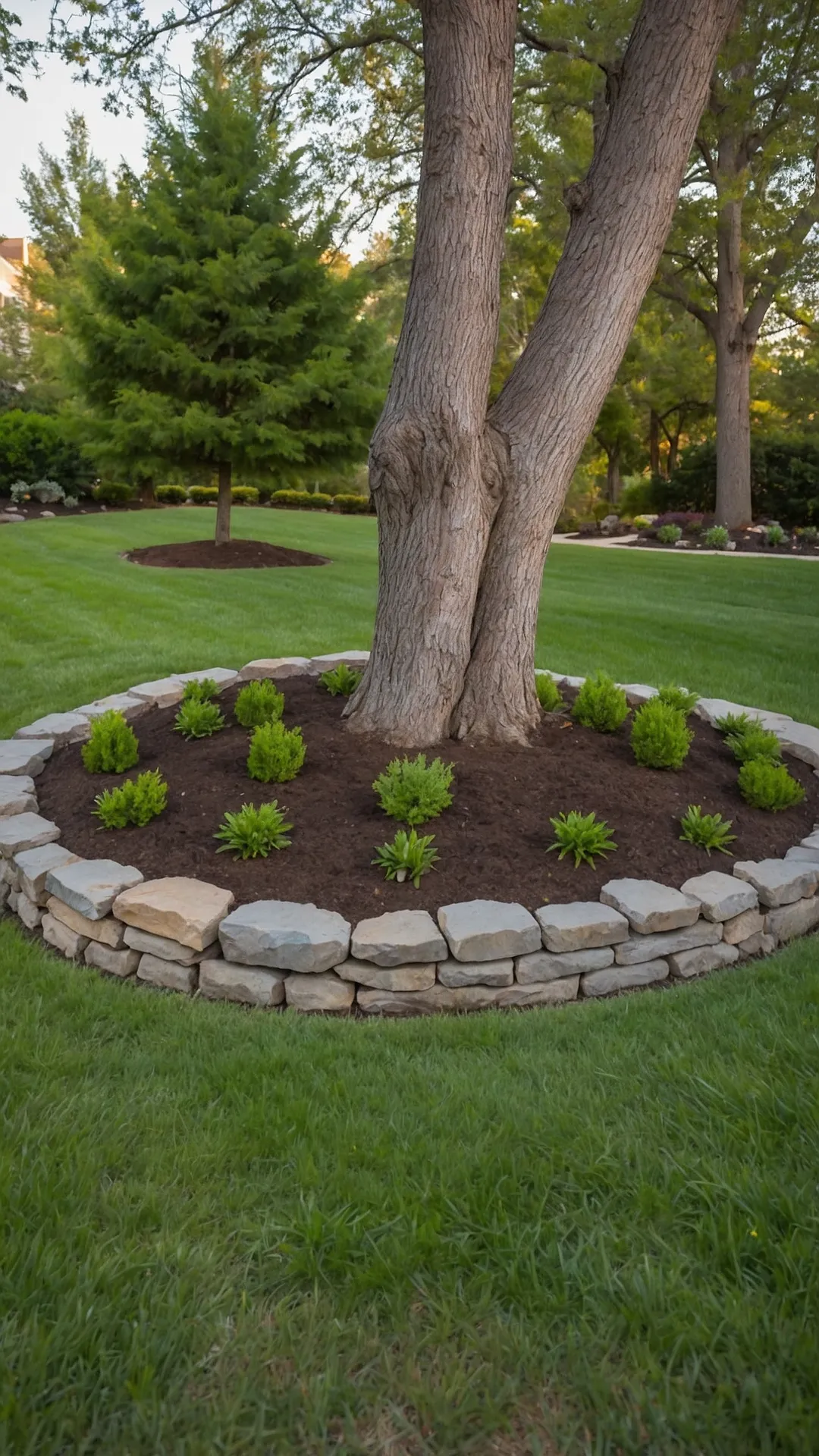 Step Up Your Landscaping Game with These Tree Base Ideas 44 Base Transformation