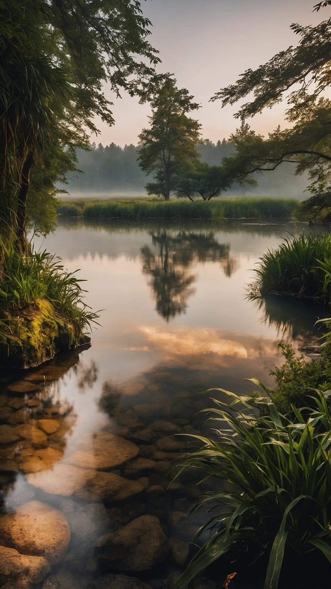 Unwind in Style: 17 Aesthetic Wallpapers to Calm Your Screen 40 Mindful Monitor Mode