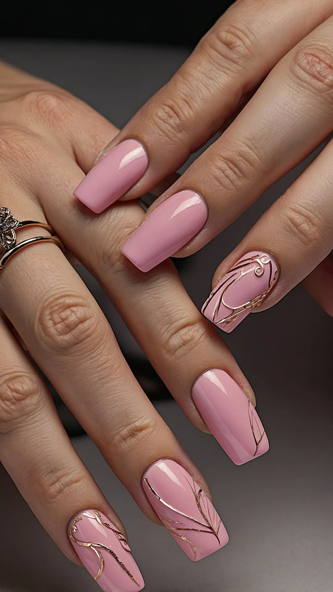 15 Pink Nail Art Ideas That Will Make You Say I Do to Summer 39 Dynamic Pink Power