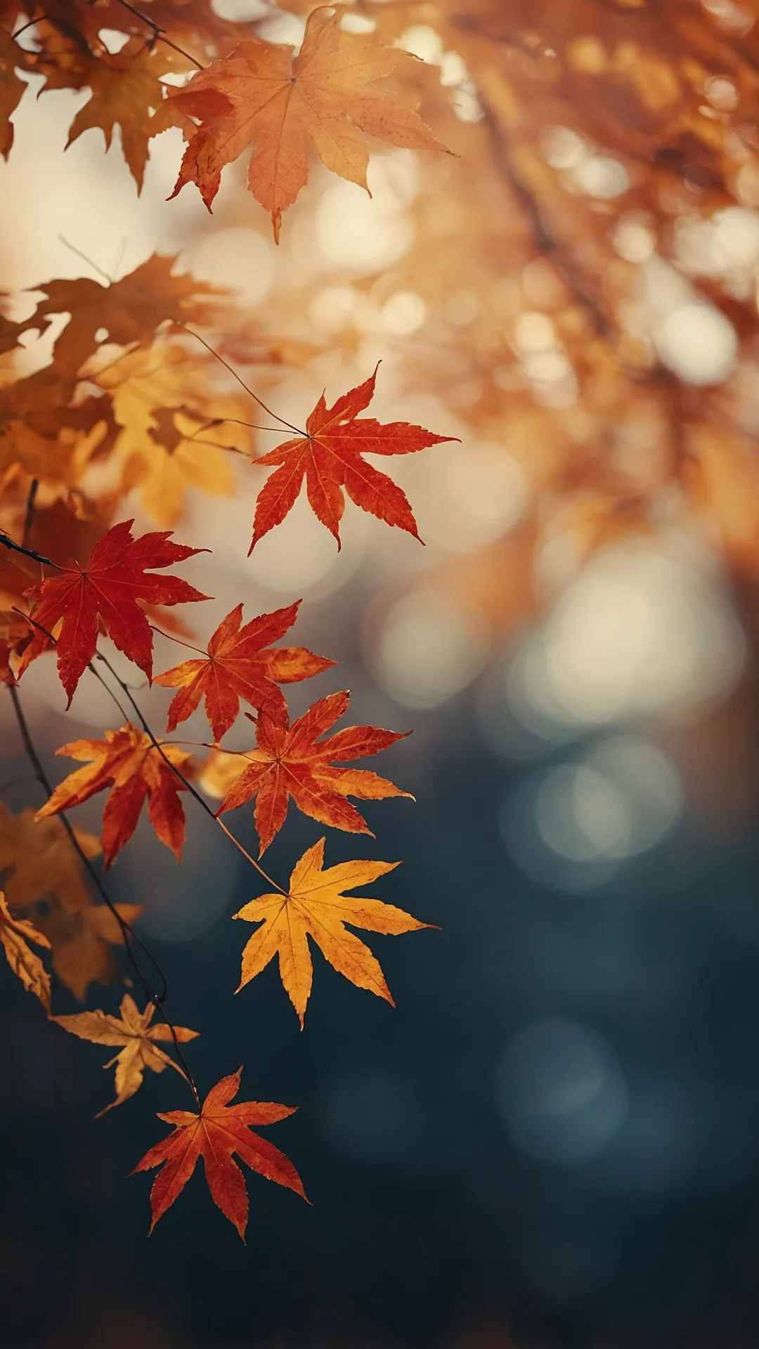 Fall in Love with Your Screen: 20 iPhone Wallpaper Ideas That Scream Autumn! 38 Leafy Luxe Layers