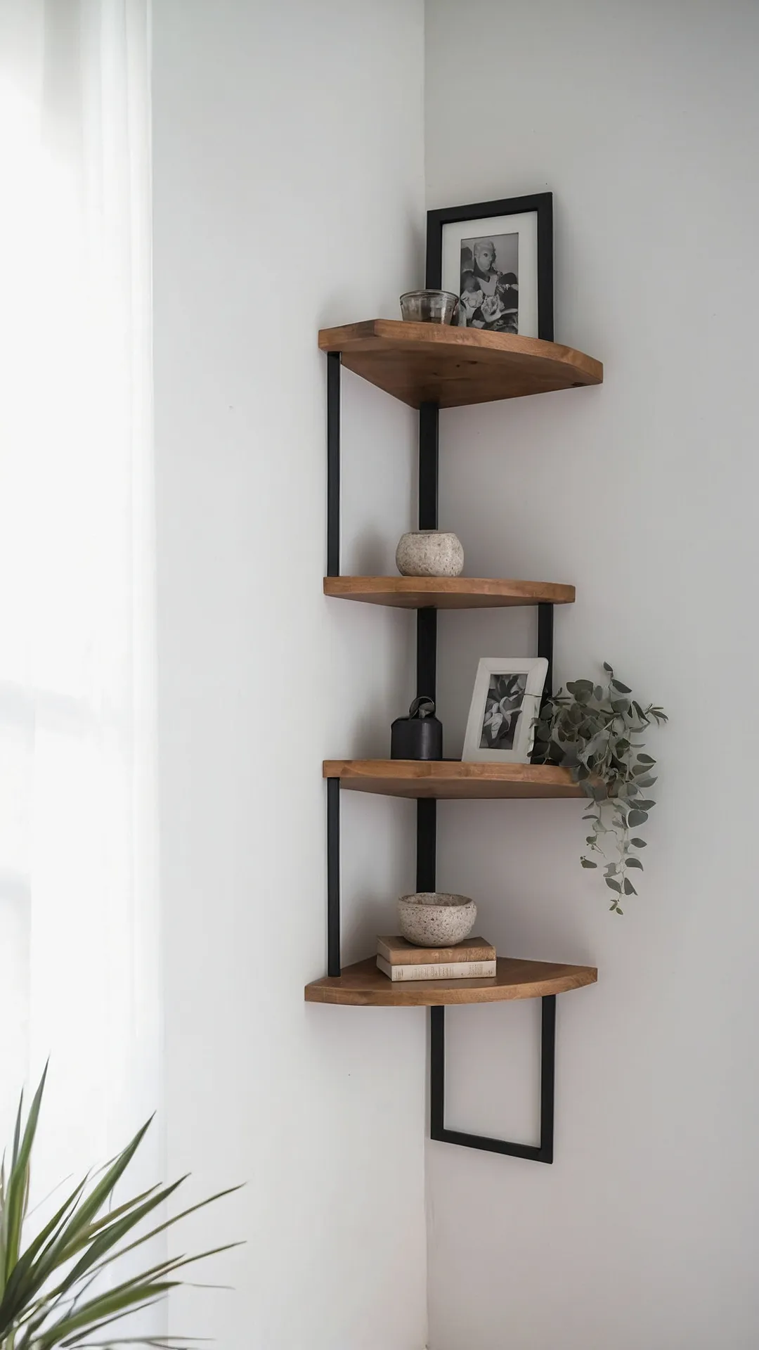 Maximizing Corners: Fun and Functional Shelf Ideas 46 Geometric Glow-Up