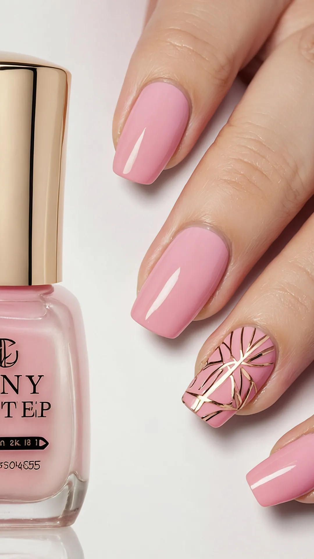 Pretty in Pink: 19 Hot Pink Nail Inspirations for Summer 46 Diamond Dust Pink