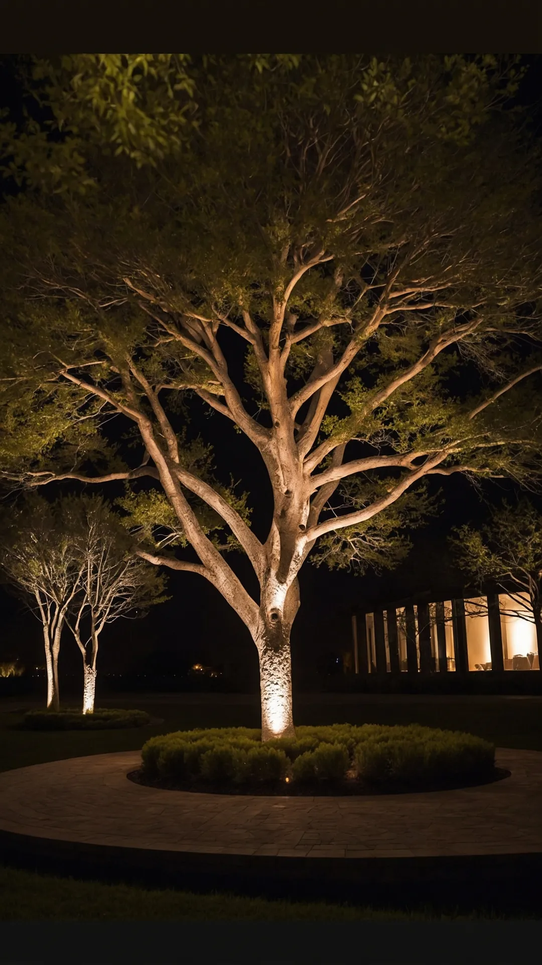 Trees Aglow: December Dreams