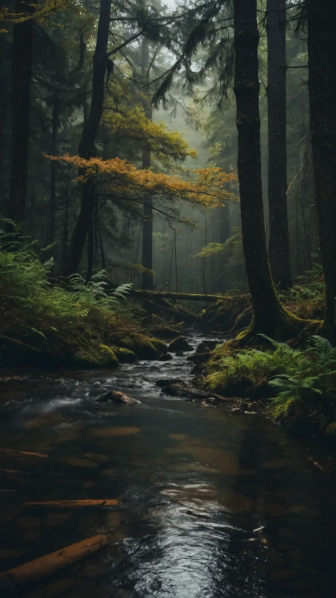 15 Practically Magical Misty Forest Wallpapers for Your Home 32 Sun-Kissed Mist: