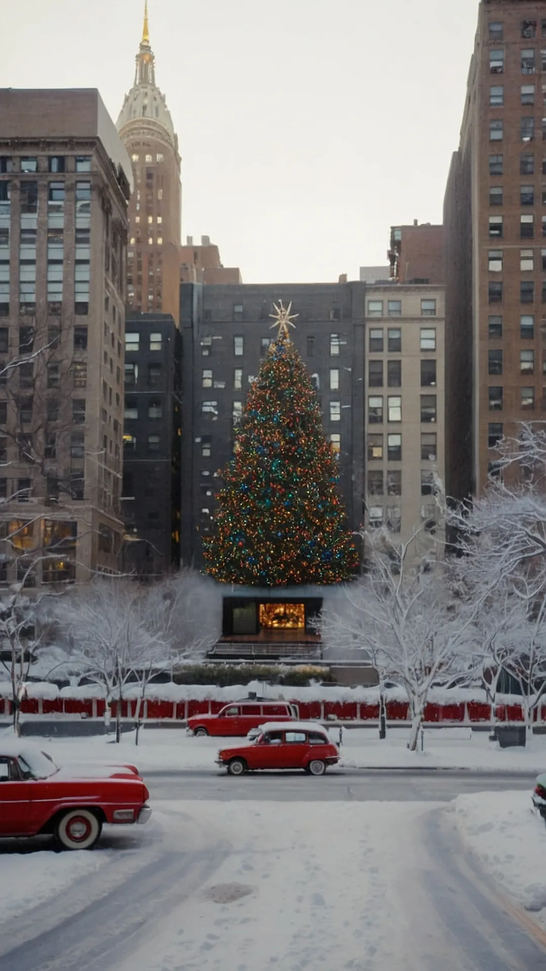 NYC Christmas:  Snowflakes & Sparkle