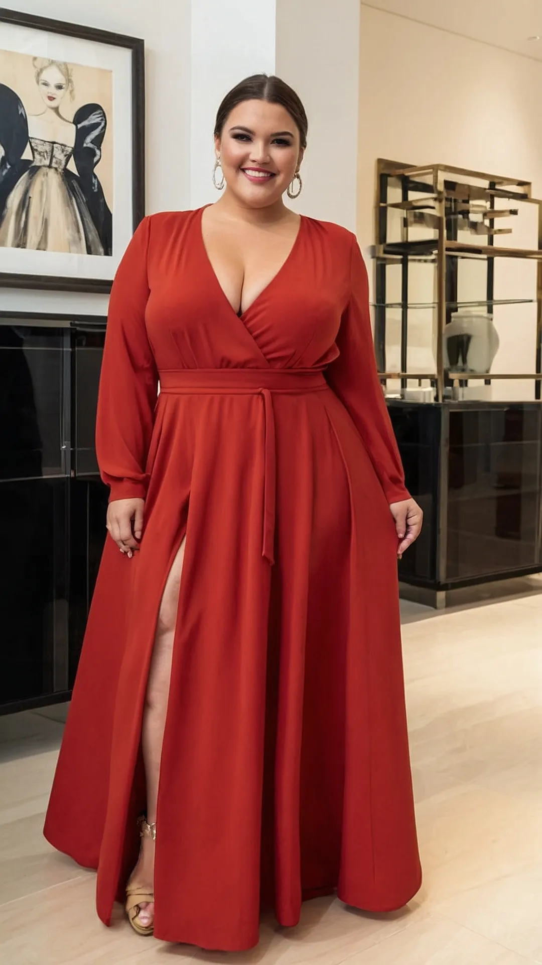 Embrace Your Curves: 20 Fabulous Plus Size Maxi Dresses for Summer Fun 31 Plus Size Maxi Dreams