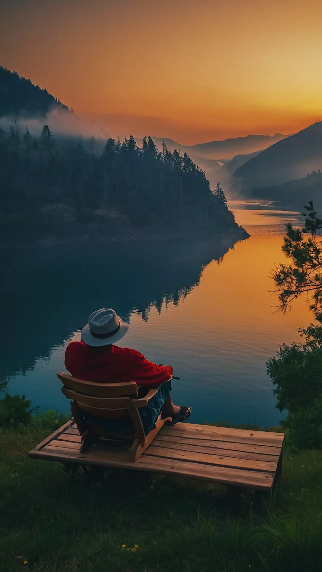 Serenity Found: Top 15 Wallpapers to Bring Calm to Your Screens 42 Treetop Serenity