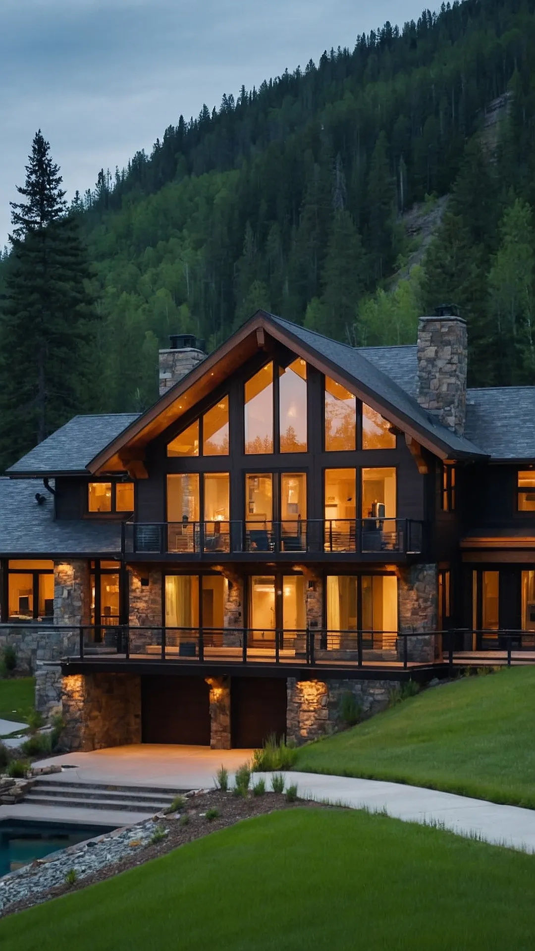 Cozy Up: 15 Modern Mountain Home Inspirations to Warm Your Heart 40 Home Sweet Mountain