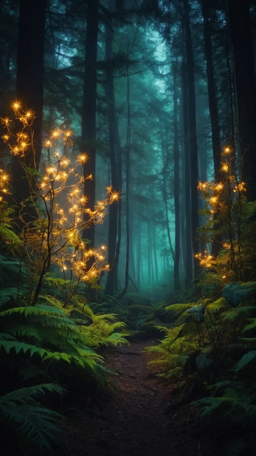 Enchanted Realms: 15 Mystical Forest Wallpaper Ideas 37 Mystified by the Moss