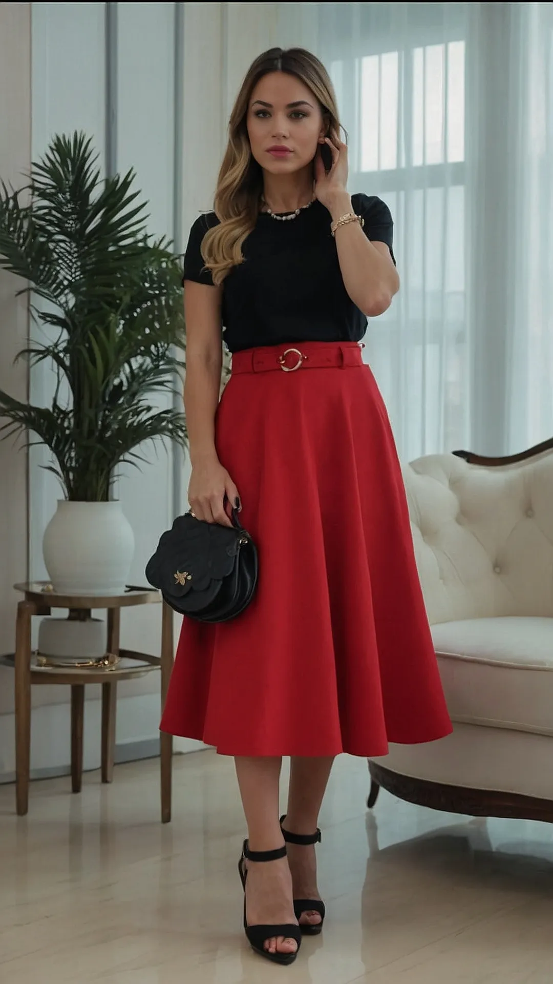 Red Hot Chic: Casual Classy Looks for the Win!