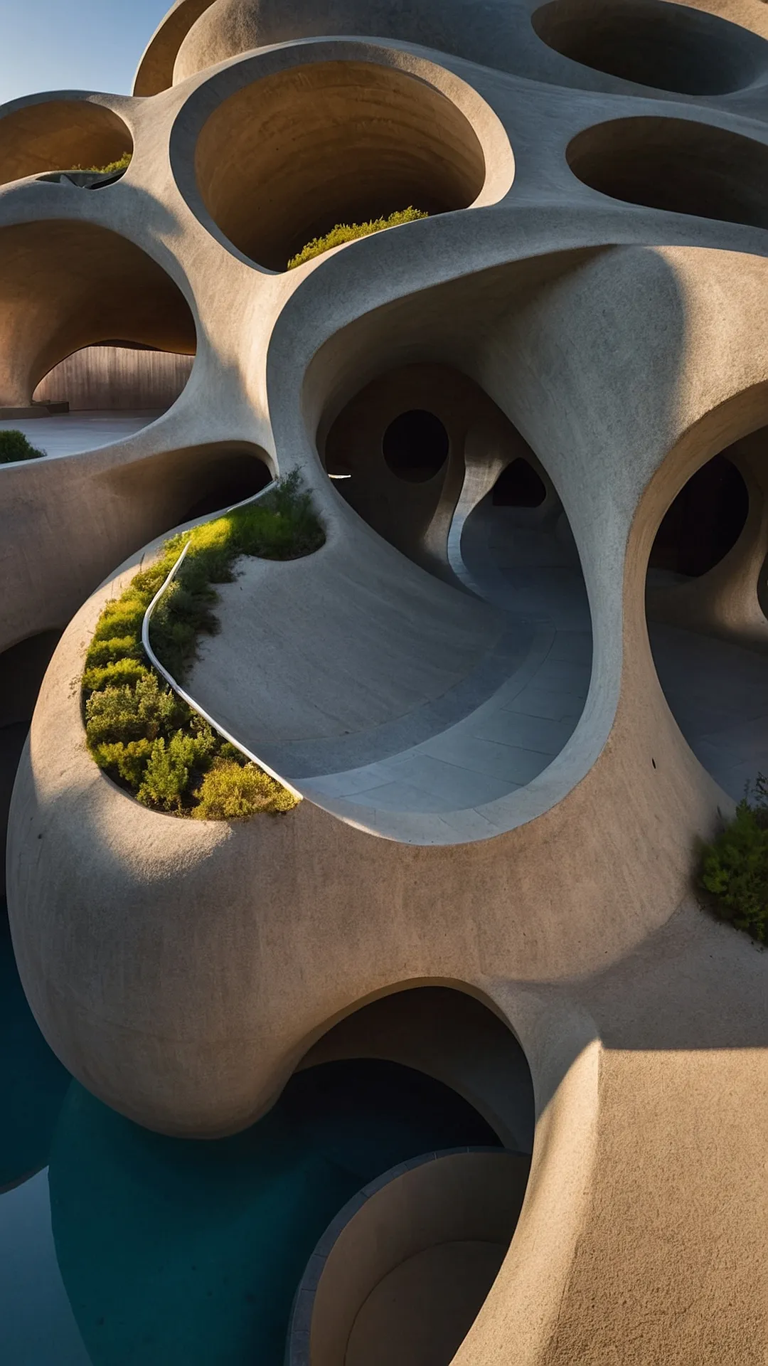 The Art of Living with Nature: 15 Organic Architecture Concepts to Inspire You 39 Concrete Playground: