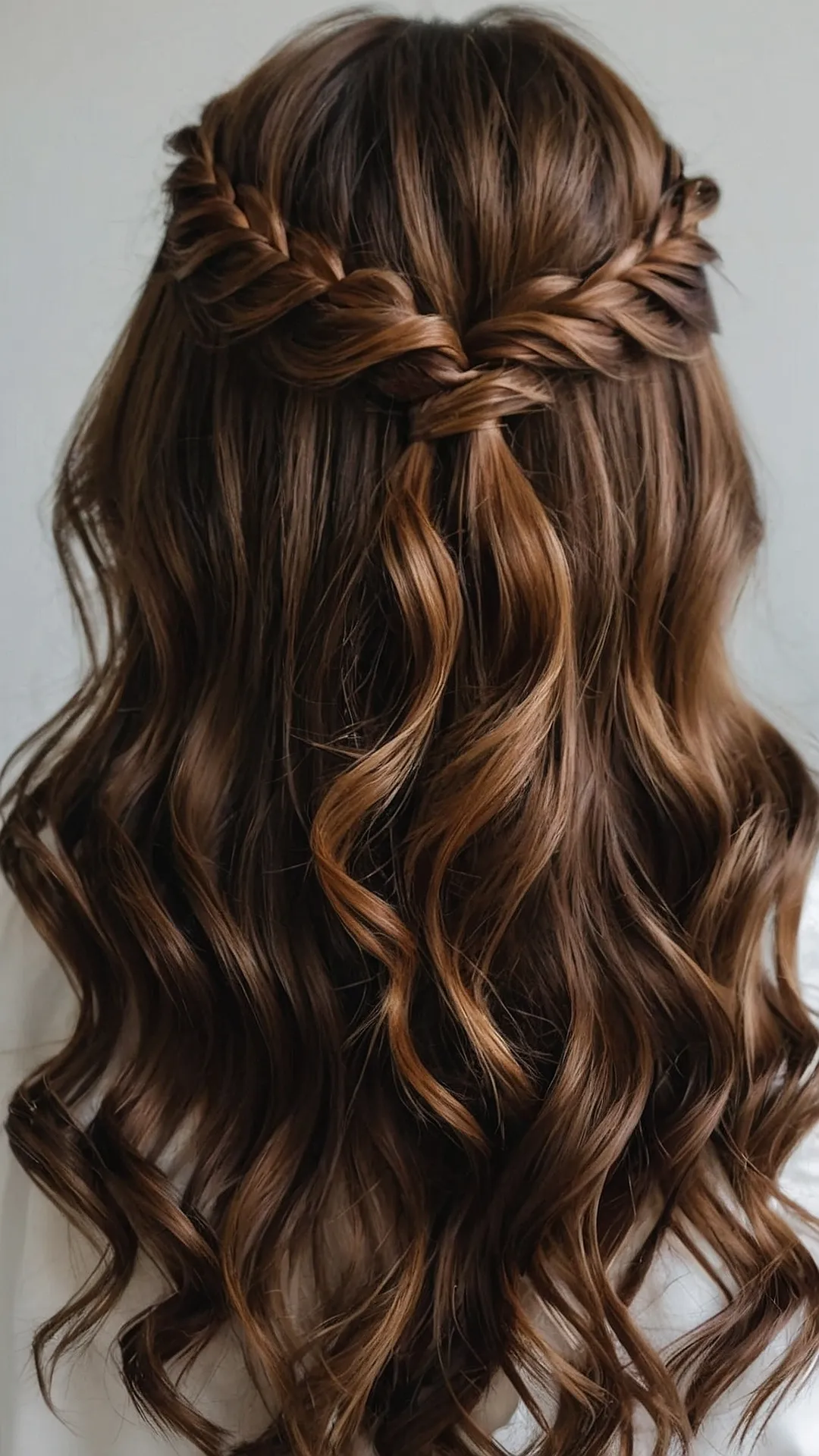 Half Up Half Down Hairdo Ideas for Celebrating Your Love Story