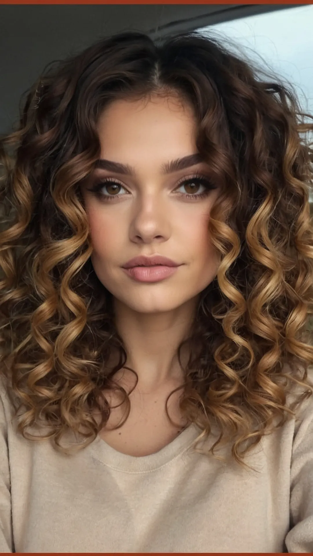 Braided Autumn Curls: A Fall Fusion