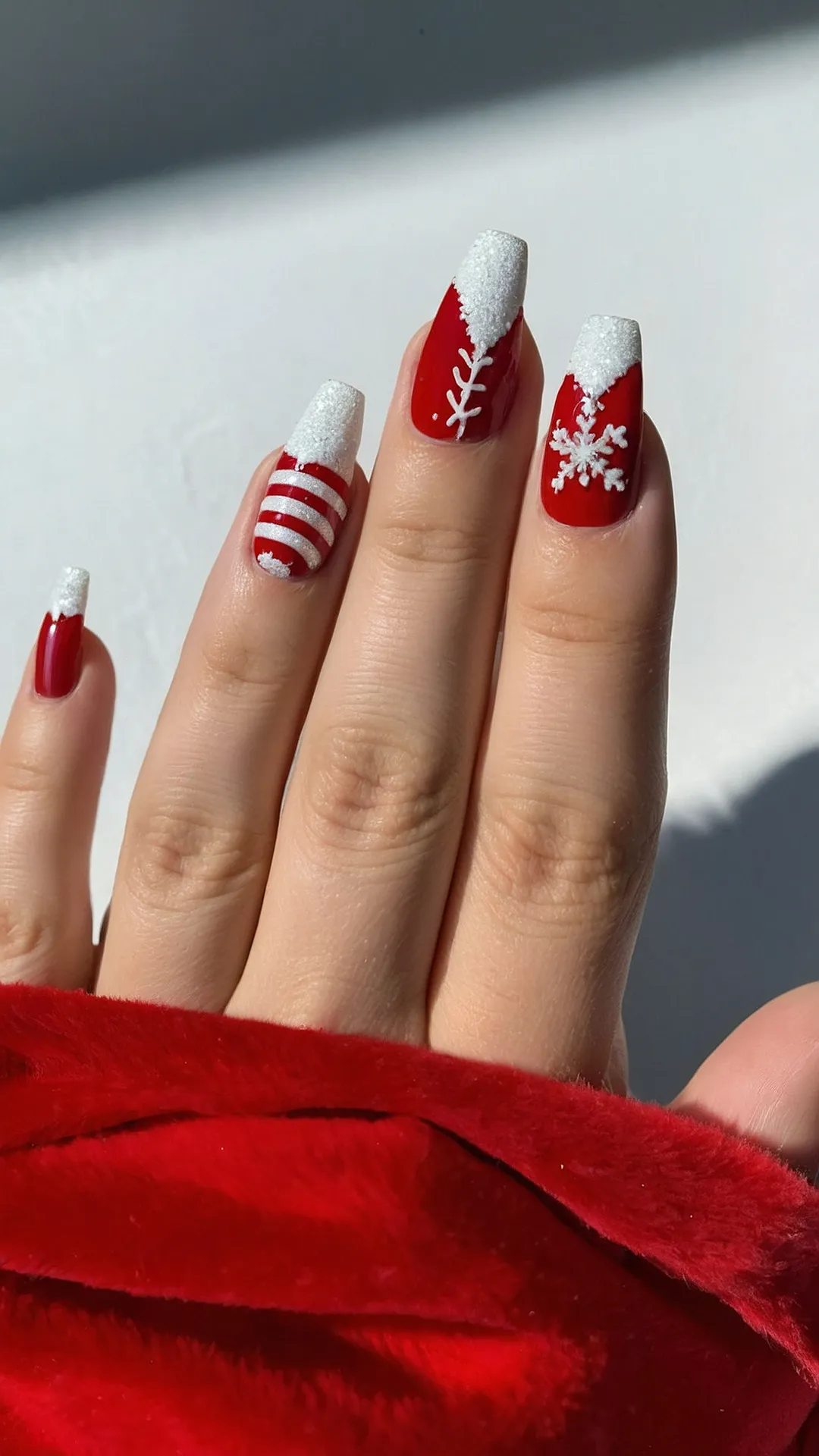 Jingle Bell Nails